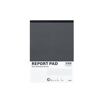 （まとめ）プラス レポートパッド RE-050G B5 G罫【×20セット】