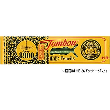 （まとめ）トンボ鉛筆 8900 2B 12本入り【×10セット】