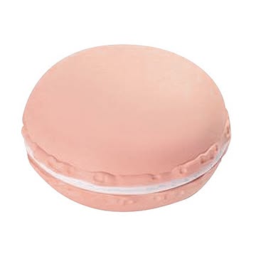 (まとめ) ライオン事務器 マカロンデザインクリップケースクリップセット ピーチ MC-12 1ケース（12個） 【×30セット】