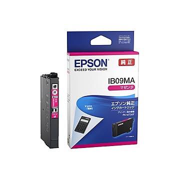 エプソン ビジネスインクジェット用 インクカートリッジ(マゼンタ)/標準インク/約300ページ対応 IB09MA
