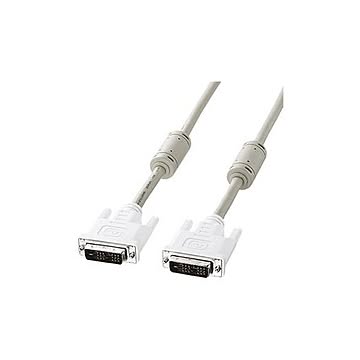 （まとめ）サンワサプライ DVIケーブル KC-DVI-5K（シングルリンク）【×3セット】【送料無料】
