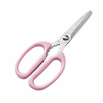貝印 関孫六ー桜 キッチンはさみ 67004200 【プラザセレクト】