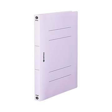 （まとめ） スマートバリュー PPフラットファイル厚綴A4S10冊 D080J-VL×5セット