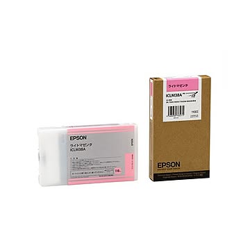 （まとめ） エプソン EPSON PX-P／K3インクカートリッジ ライトマゼンタ 110ml ICLM38A 1個 【×6セット】