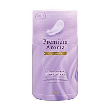 （まとめ）エステー トイレの消臭力 PremiumAroma グレイスボーテ 400ml 1セット（3個）【×10セット】