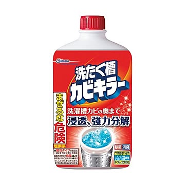 （まとめ）ジョンソン 洗たく槽カビキラー 550g 1本【×10セット】