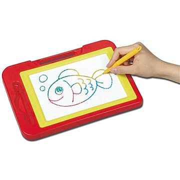 （まとめ）カラフルお絵かきボード【×10セット】