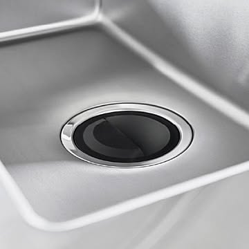 山崎実業 水切りネットホルダー付き排水口カバー タワー tower