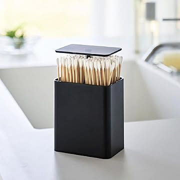 山崎実業 ポップアップ式綿棒ケース タワー tower 