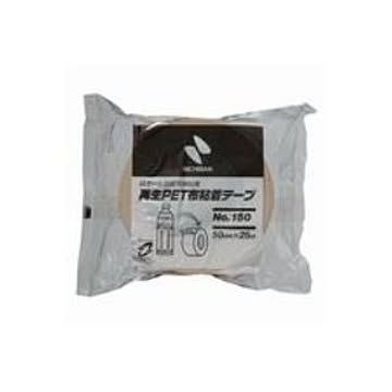 （まとめ）ニチバン 再生PET布粘着テープ 150-50 50mm×25m【×10セット】