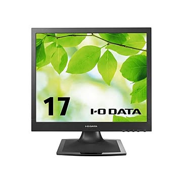 アイ・オー・データ機器 液晶ディスプレイ17型/1280×1024/アナログRGB、DVI-D(HDCP対応)/ブラック/スピーカー:あり LCD-AD173SESB-A