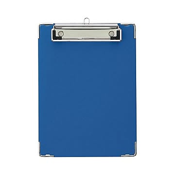 （まとめ）TANOSEE 用箋挟 A5タテ ブルー 1枚【×30セット】