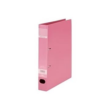 （まとめ）セキセイ ロックリングファイル F-532 A4S 43mm 桃【×10セット】