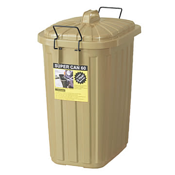 東谷 LFS-937SBE ペールカン 60L 幅36cm 奥行55.4cm 高さ62.2cm ポリエチレン スチール