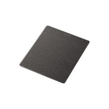 （まとめ）エレコム ELECOM マウスパッド MP-108BK ブラック【×5セット】