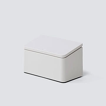 【ideaco/イデアコ】Trash Can　チューブラーフラットレクタングル