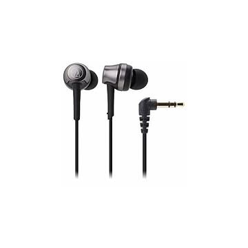 Audio-Technica オーディオテクニカ ATH-CKR50-BK ダイナミック密閉型カナルイヤホン（スティールブラック）
