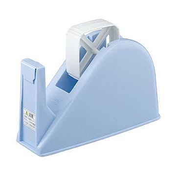 コクヨ テープカッターW77×D175×H103mm 青 T-M15B 1セット（10台）