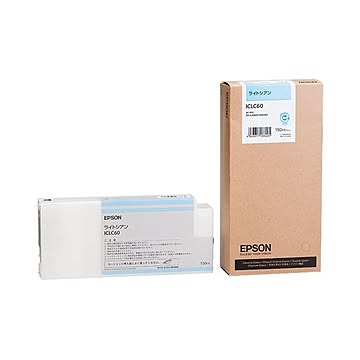 エプソン インクカートリッジ ライトシアン 150ml ICLC60 1個