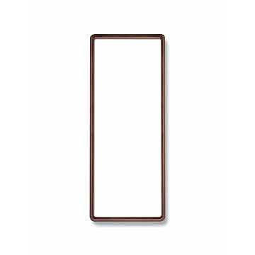 【てぬぐい額】木製てぬぐい額 前面アクリル仕様・縦横兼用 ■高級角丸てぬぐい額（890×340mm）ブラウン