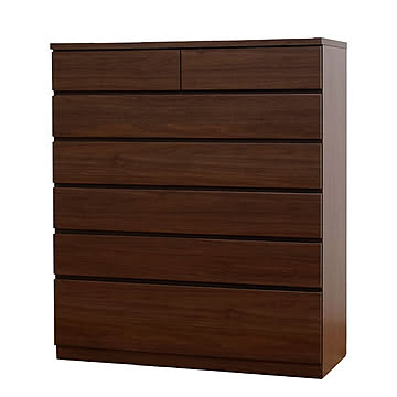丸田木工 シルフ 幅102 6段 奥行44 チェスト 完成品 日本製 大川家具