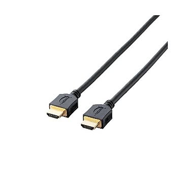 (まとめ)エレコム イーサネット対応HIGHSPEED HDMIケーブル GM-DHHD14ER10BK×3セット