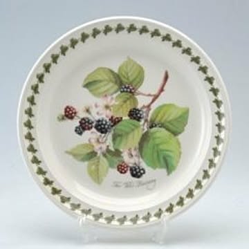 ポートメリオン　ポモナ　プレート20cm　ブラックベリー　Blackberry　洋食器　イギリス　ボタニック