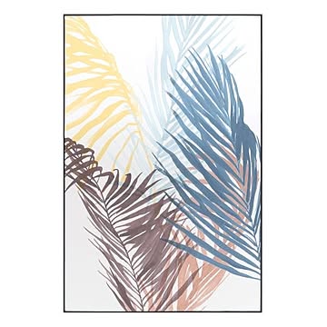 ボタニカル アートパネル ブラック 60cm×90cm