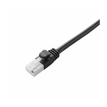 (まとめ)エレコム ツメ折れ防止LANケーブル(Cat5E) LD-CTT/BK50【×10セット】