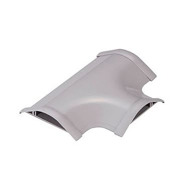 （まとめ） エレコム モール接続ユニット T型分岐 幅45mm用 グレー LD-GAT37／LG 1個 【×10セット】
