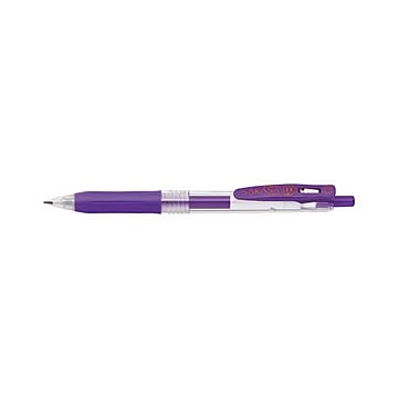 （まとめ） ゼブラ サラサクリップ ボールペン 0.3mm 紫 【×50セット】