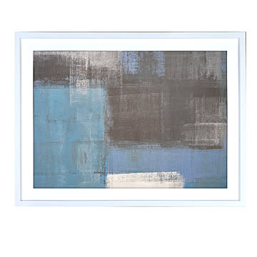 Abstract Art Acrylics and oils background アートポスター（フレーム付き） m13058