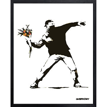 バンクシー Banksy ポスター アートパネル 絵画 インテリア アートポスター 壁掛け アートフレーム タペストリー プリントポスター デザイナー おしゃれ シンプル モダン IBA-61735