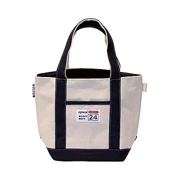 SLOWER スロウワー PEBBLE CANVAS TOTE BAG 24OZ 3525 ぺブル キャンバストートバッグ 24オンス3525  帆布生地 手提げ 8L 厚手 サブバッグ