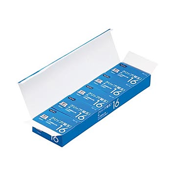 (まとめ) TANOSEE 替玉クリップ 中 1セット（500発：100発×5箱） 【×5セット】