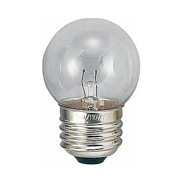 YAZAWA　ベビーボール球 G40 E26 40W クリア　G402640C 管理No. 4966307305049