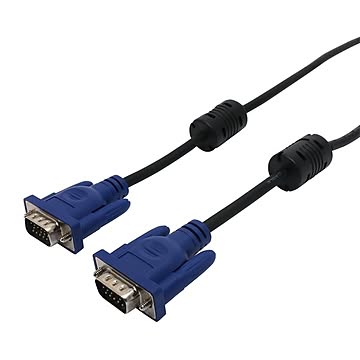 パソコンとディスプレイを接続するVGA（D-sub 15ピン）ケーブル1M Vtm-10/BK