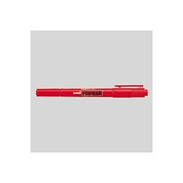 （まとめ） 三菱鉛筆 ユニ プロッキー 極細／細字丸芯（0.4mm・0.9mm） PM-120T.15 赤 1本入 【×30セット】