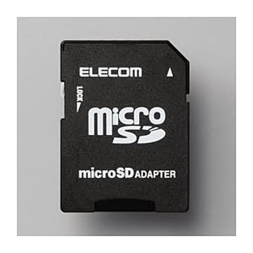 （まとめ）エレコム WithMメモリカード変換アダプタ MF-ADSD002【×10セット】
