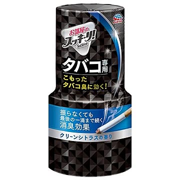 アース製薬 お部屋のスッキーリ！タバコ用クリーンシトラスの香り × 5 点セット
