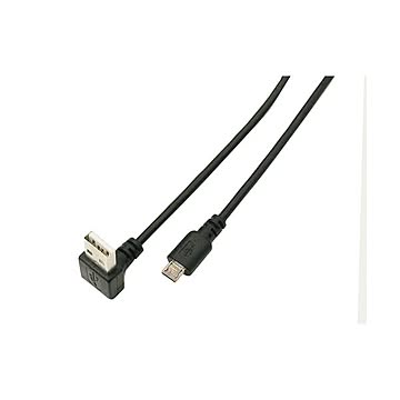 (まとめ)変換名人 USB A(下L)→micro100cmケーブル USBADL-MC/CA100×10セット