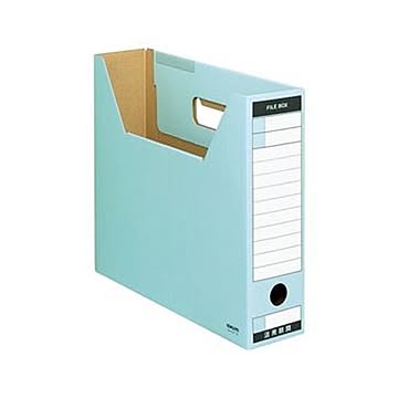 （まとめ）コクヨ ファイルボックス-FS（Tタイプ）A4ヨコ 背幅75mm 青 A4-SFT-B 1セット（10冊）【×5セット】