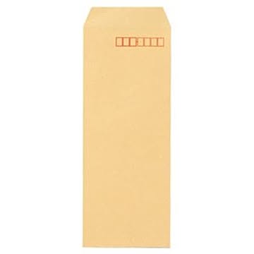 (まとめ) 寿堂 FSCクラフト封筒 長40 70g／m2 〒枠あり 521 1パック（100枚） 【×20セット】