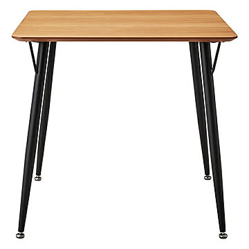 ダイニングテーブル 組立式 DT-24-A75 幅750x奥行750x高さ700mm 桜屋工業