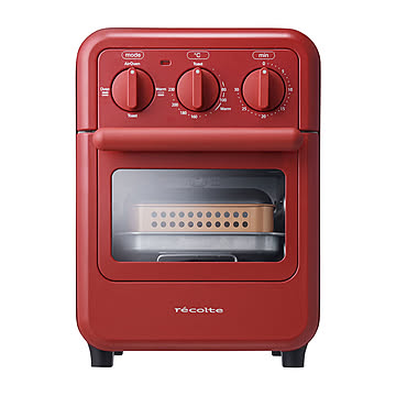 recolte 初回限定特典付 Air Oven Toaster RFT-1 レッド