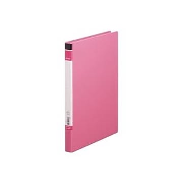 （まとめ）キングジム 貼り表紙ZファイルBF 568BF A4S ピンク×20セット