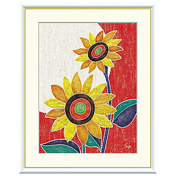 額絵 ひまわり2 佐藤沙耶 61x49.5cm 三幸