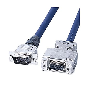 サンワサプライ ディスプレイ延長複合同軸ケーブル KB-CHD156FN