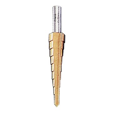 G＆J MC1MTIN チタンコーティングステップドリル（4-12MM）