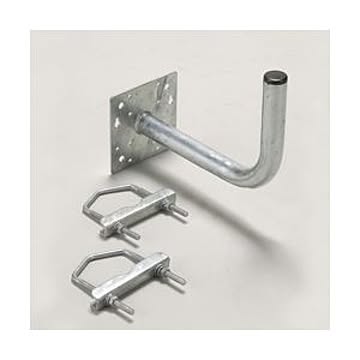 バッファロー 〈AirStation Pro〉 屋外アンテナ専用 取付金具（ベランダ設置簡易タイプ） WLE-KG-VPB